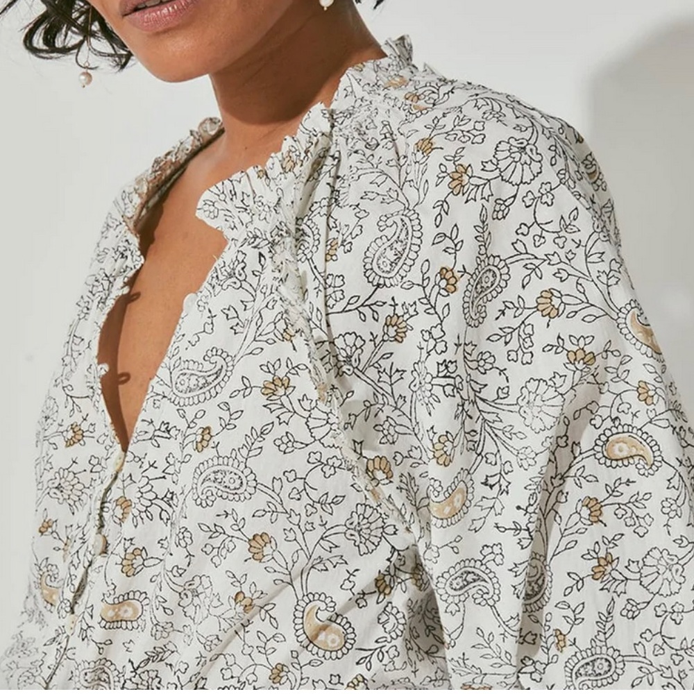 Cleobella Ivy Blouse in Paisley